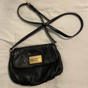 Marc by Marc Jacob’s black leather crossbody bag